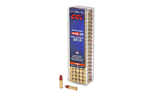 Ammunition CCI Ammunition High Velocity 22LR CCI 22LR HV 40GR LRN RED 100/5000 • Model: High Velocity